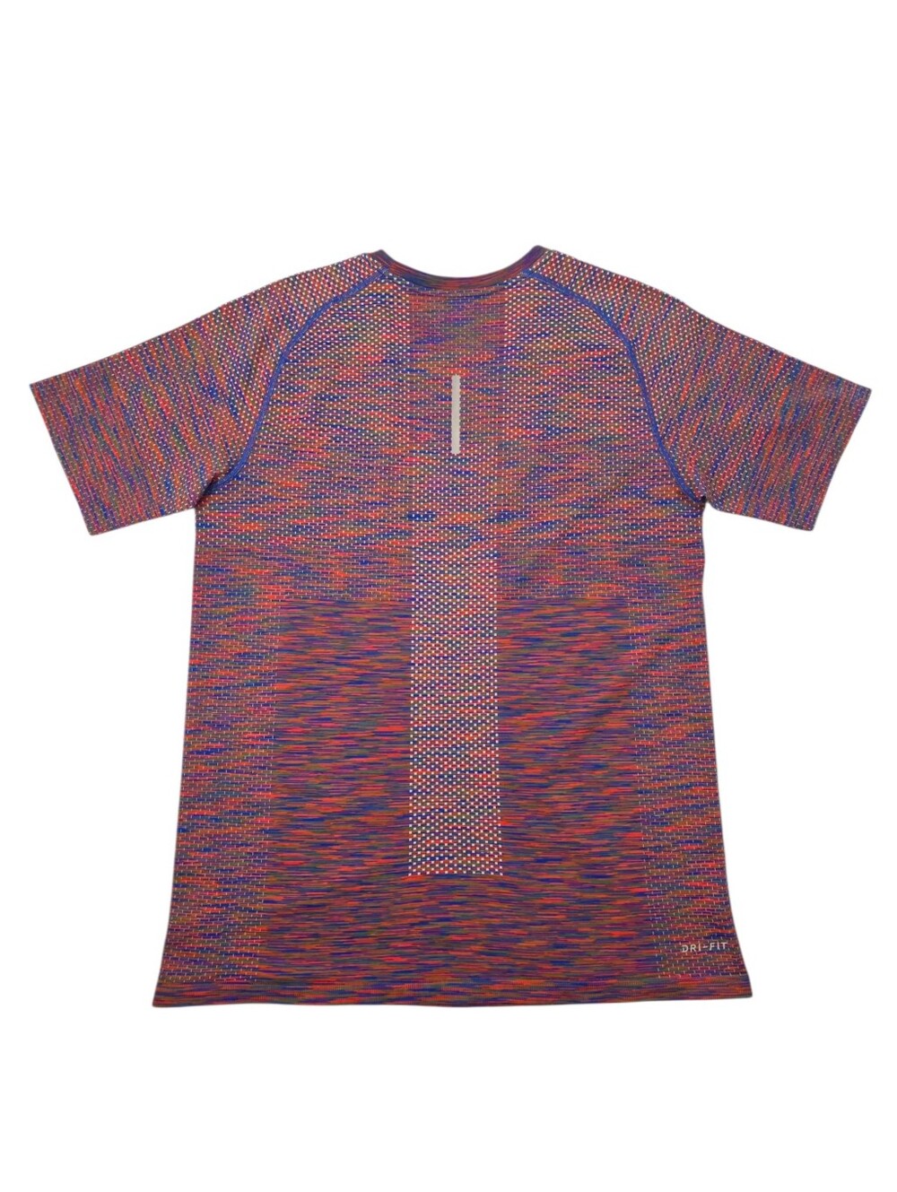 Nike Running Dri-FIT Knit Running Shirt Multicolor Short Sleeve Men L Activewear - Picture 5 of 12